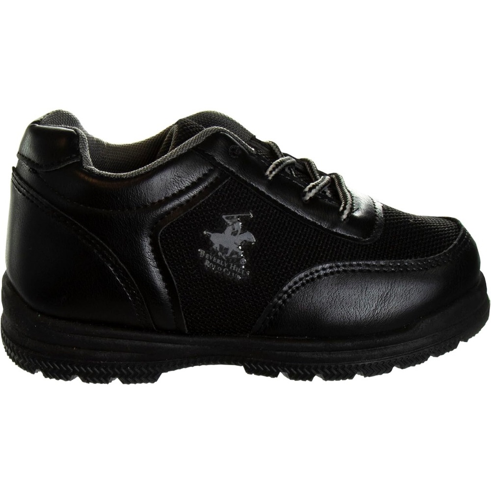 Beverly Hills Polo Club Black Kids Dress Shoes